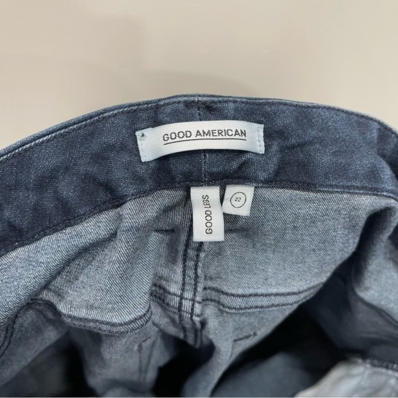 Good American Good Legs Jeans Plus Size 22 High Waist - Picture 11 of 12